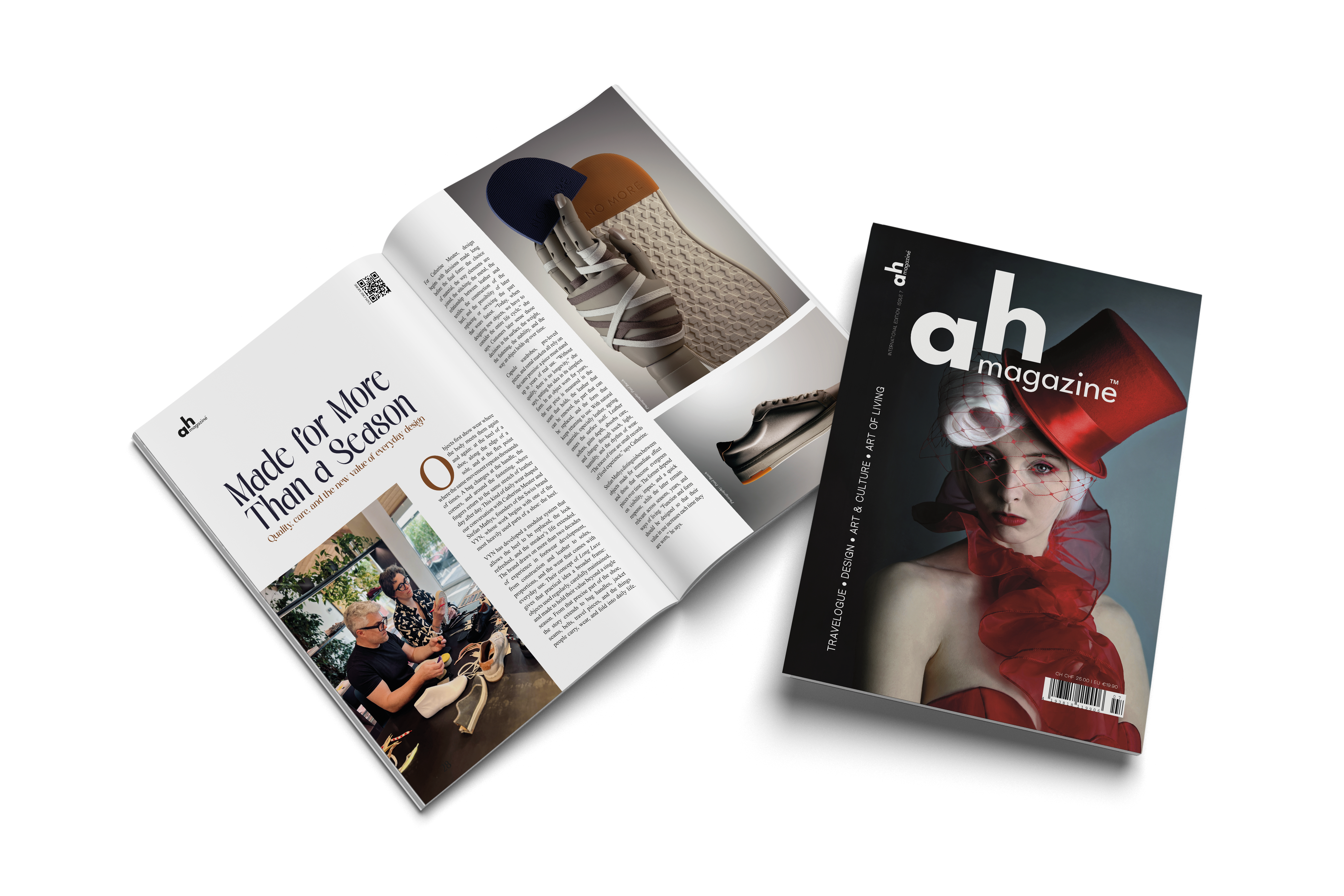VYN in the Media: Long Luxe Sneaker Draws Press Attention