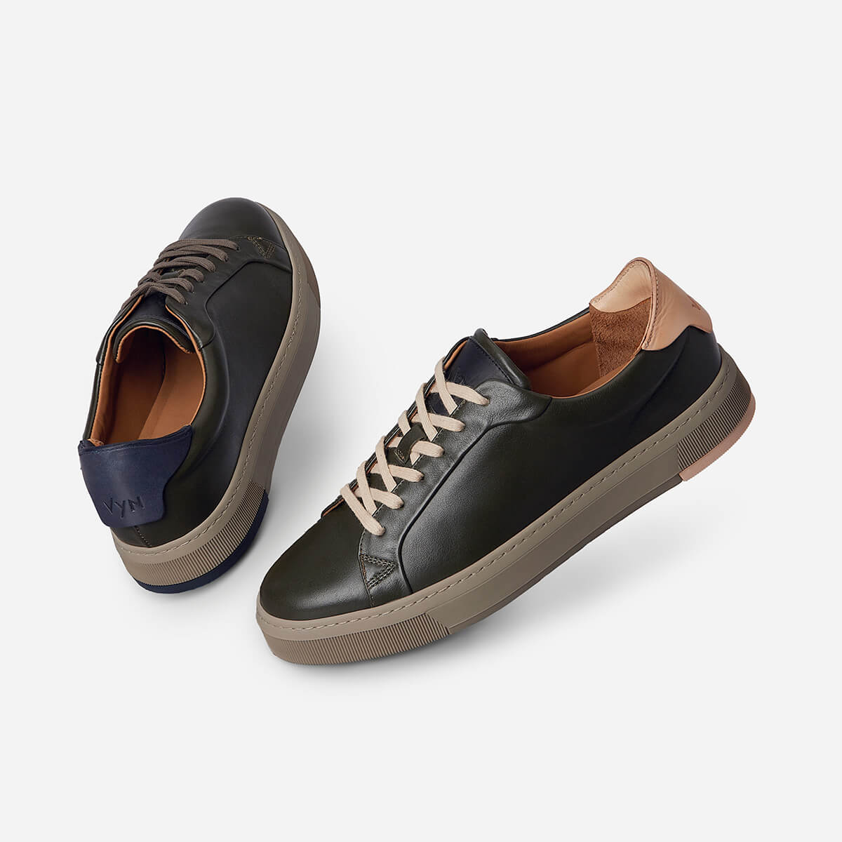 Men's 2-in-1 Military Green Sneaker