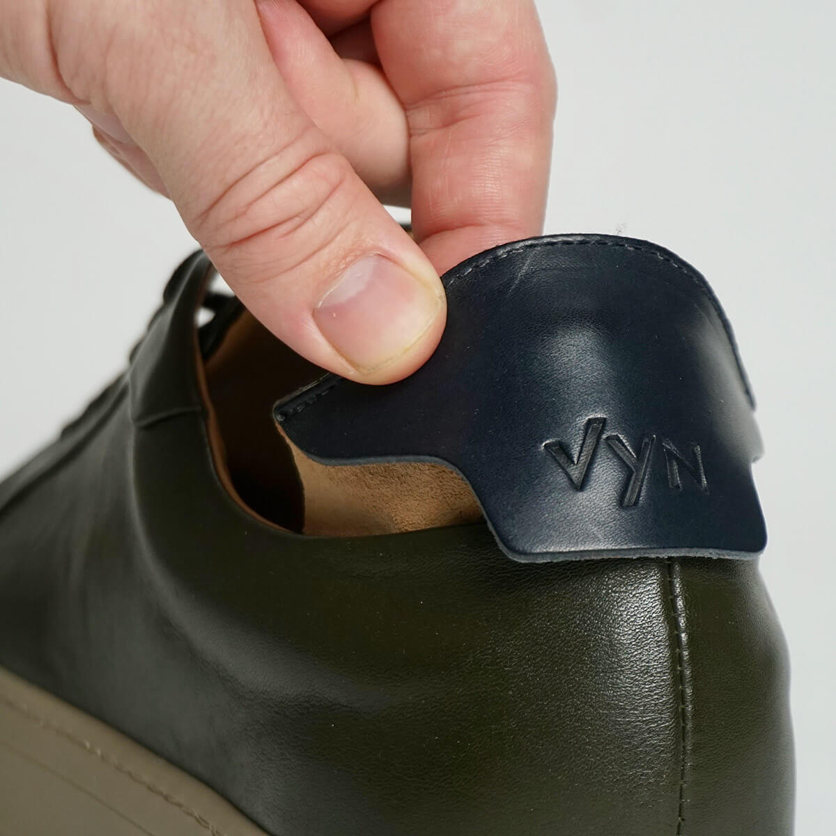 Men's 2-in-1 Military Green Sneaker