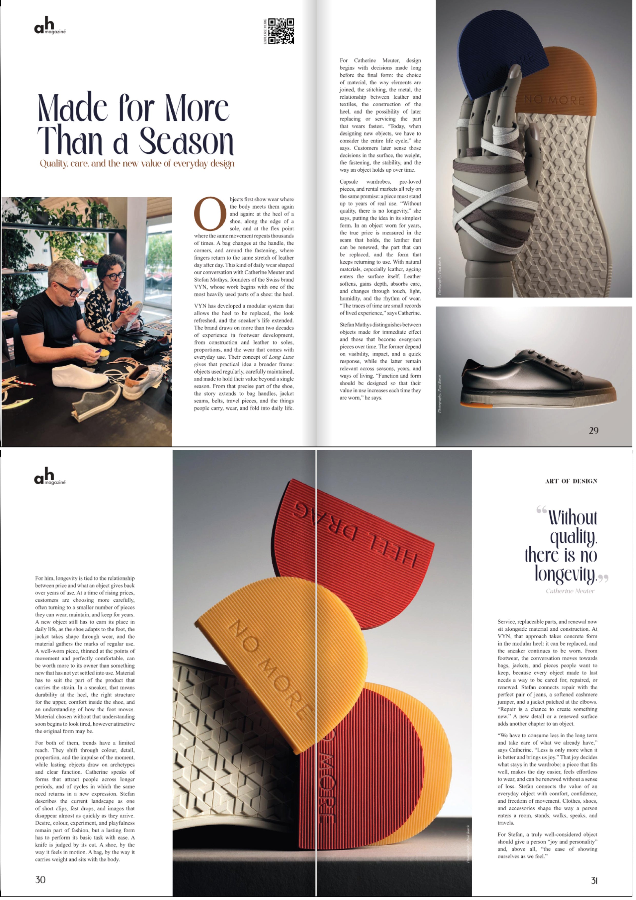 VYN in AH Magazine