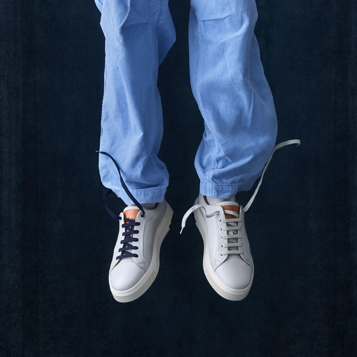 Men's 2-in-1 Off-White Sneaker