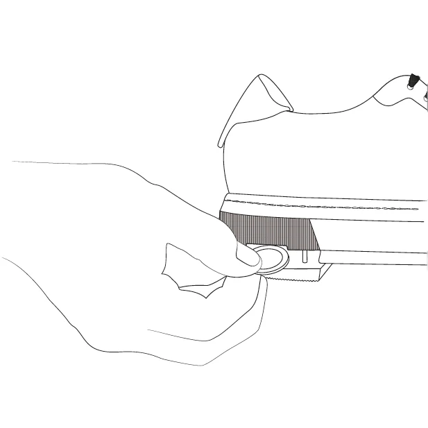 How to change the heel piece