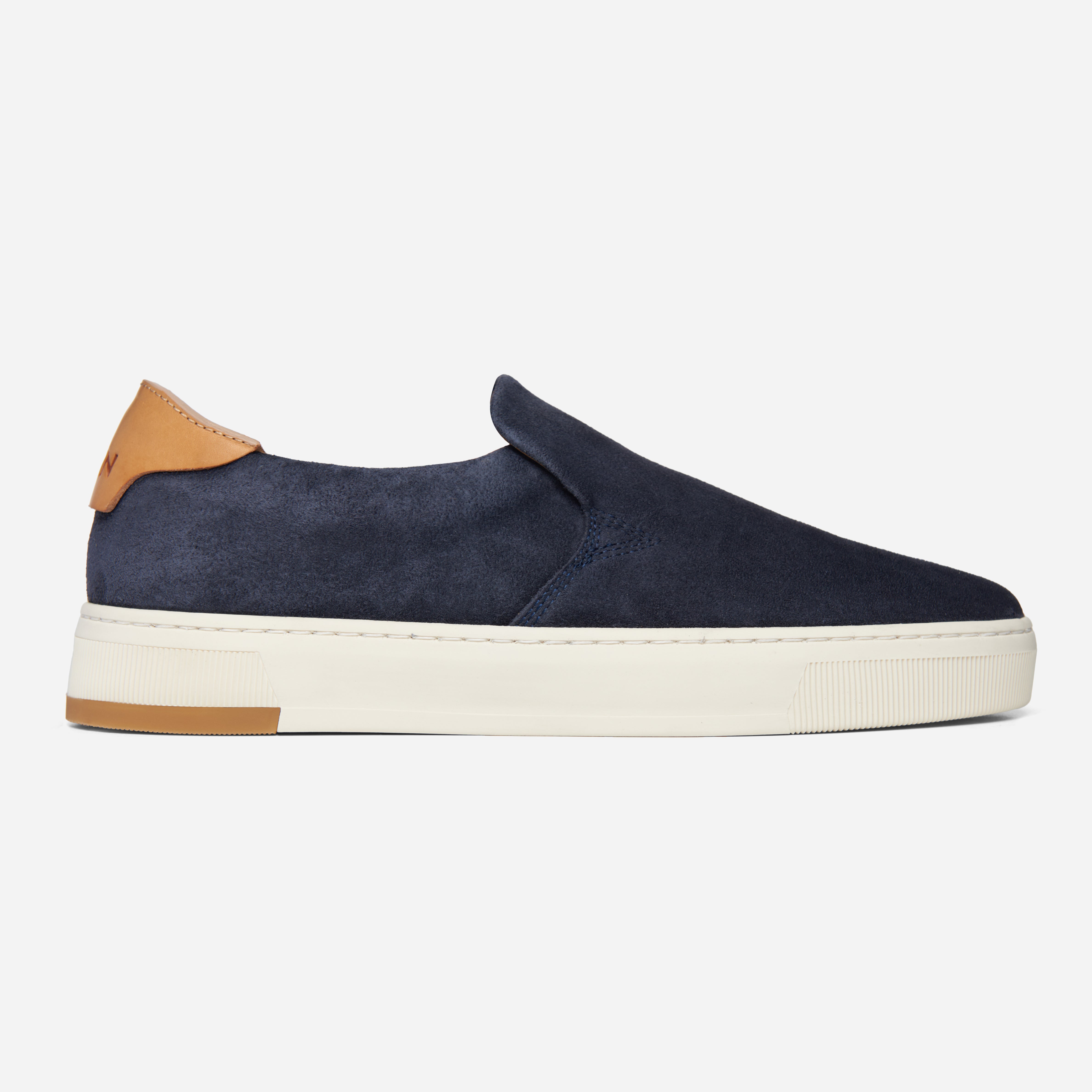 Women's 2-in-1 Navy Suede Loafer