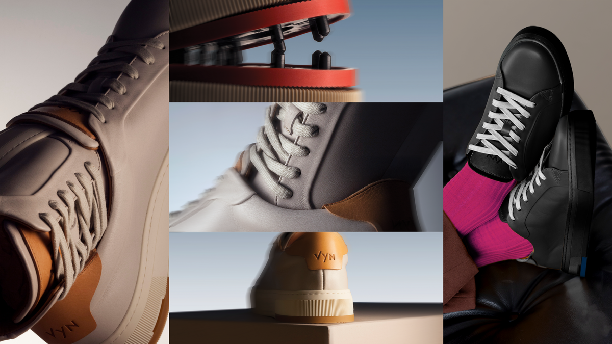 VYN — Rebellious Luxury Sneakers | Premium Italian Leather Footwear