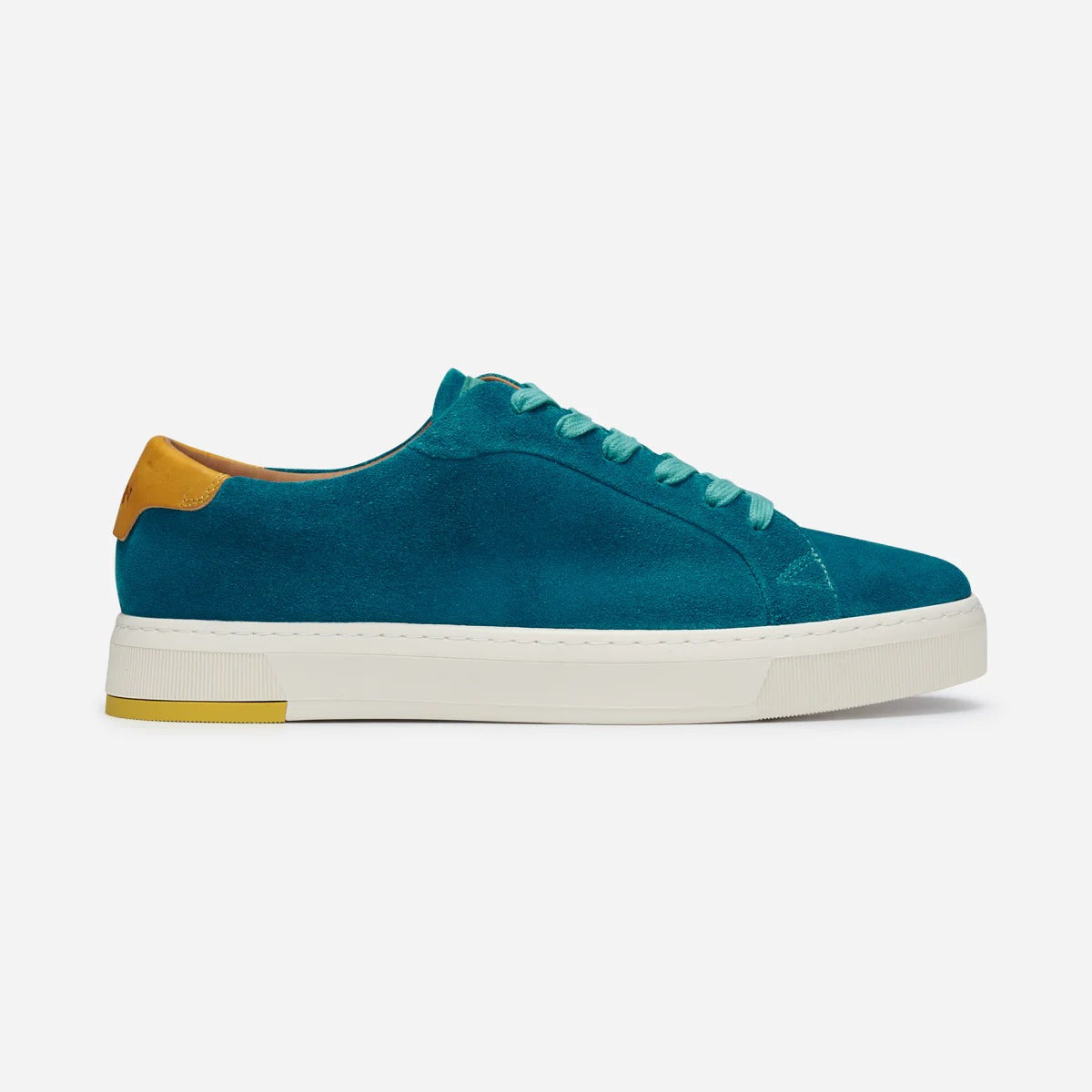 Men's ZEN Teal & Turquoise Suede Sneaker