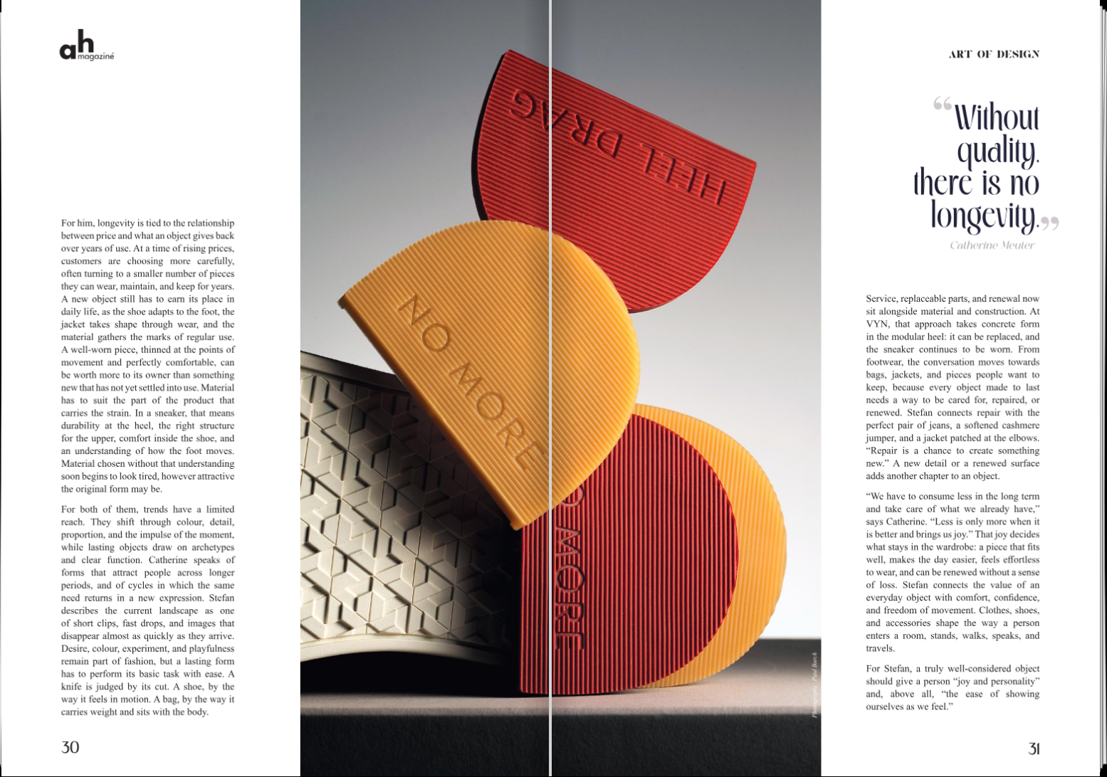 VYN in AH Magazine