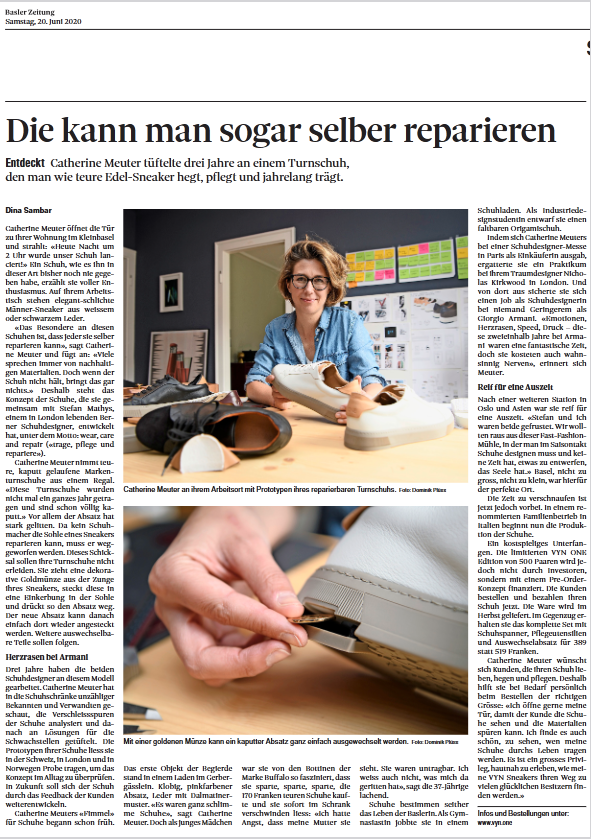 VYN in Baseler Zeitung